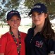 Alisha Newton pr�sente lors d'une comp�tion de cross country